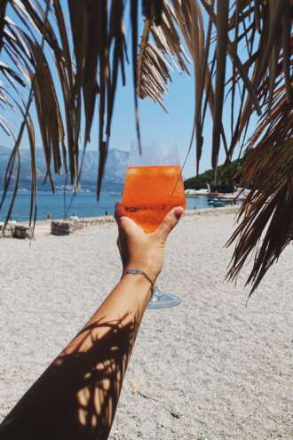 cocktail on the beach | Sirtaki Events | Greece